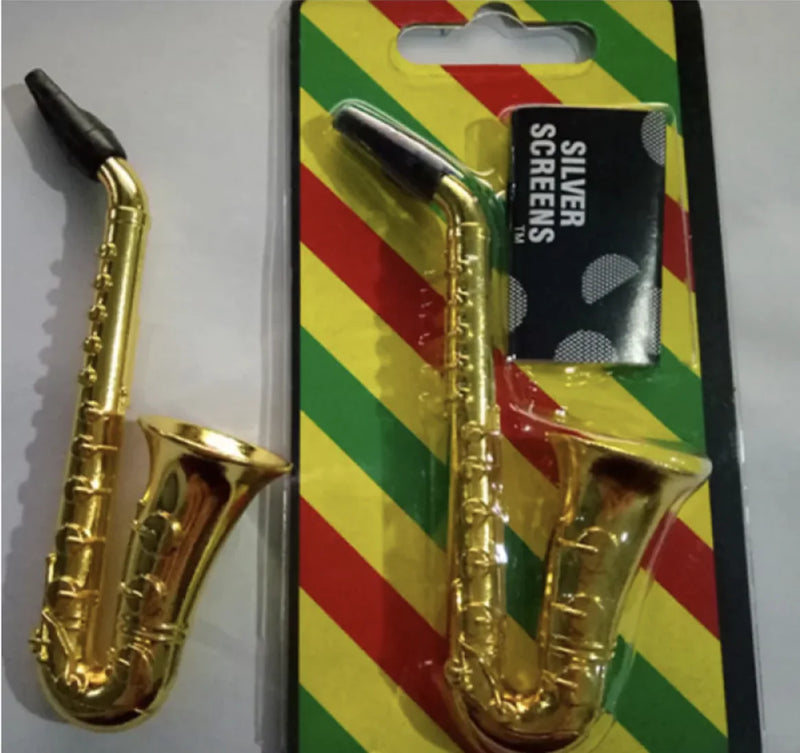 Metal small saxophone pipe