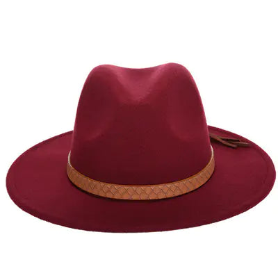 Fashionable Wool Fedora Hat for Women
