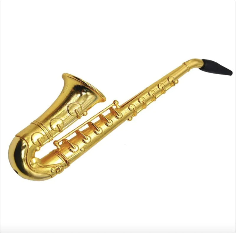 Metal small saxophone pipe