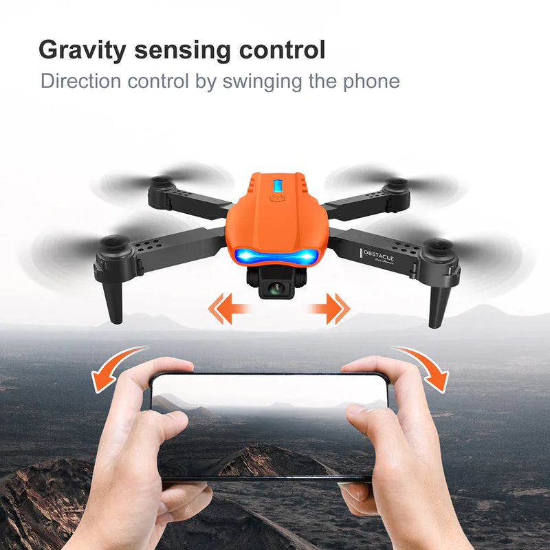 Drones Quadcopter 5G 4K GPS Drone X Pro with HD Dual Camera WiFi FPV Foldable RC