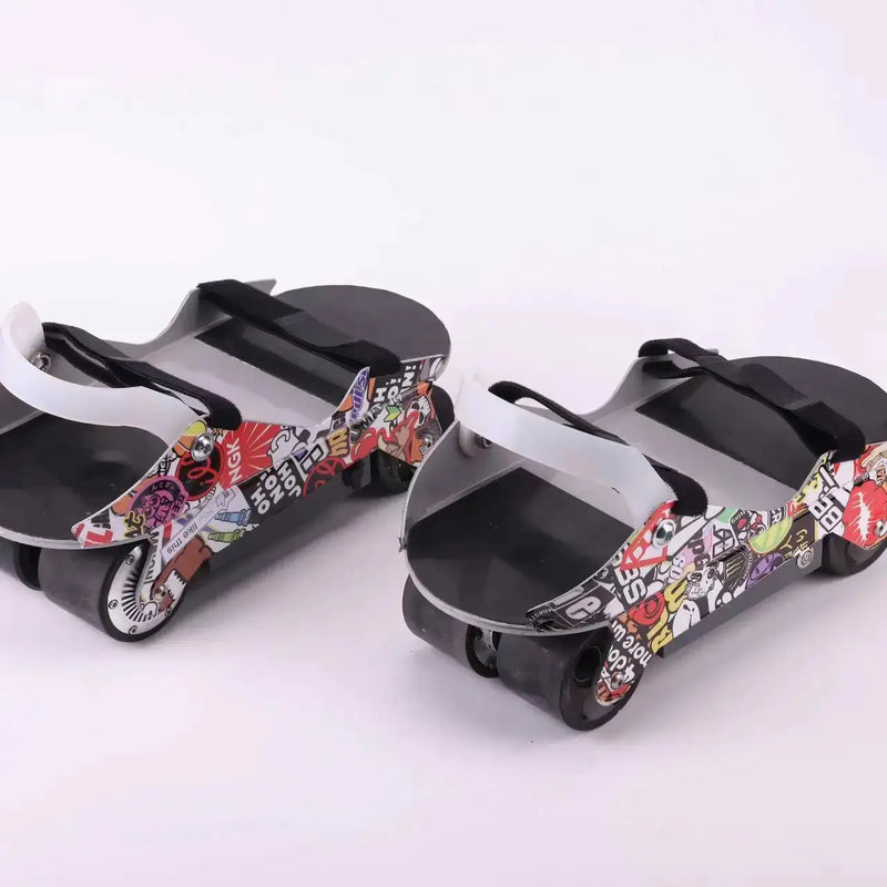 Electric intelligent floating remote control roller skates