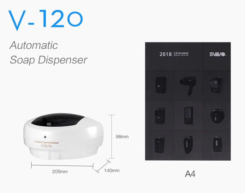 Wall-Mounted Automatic Soap Dispenser for Hotels