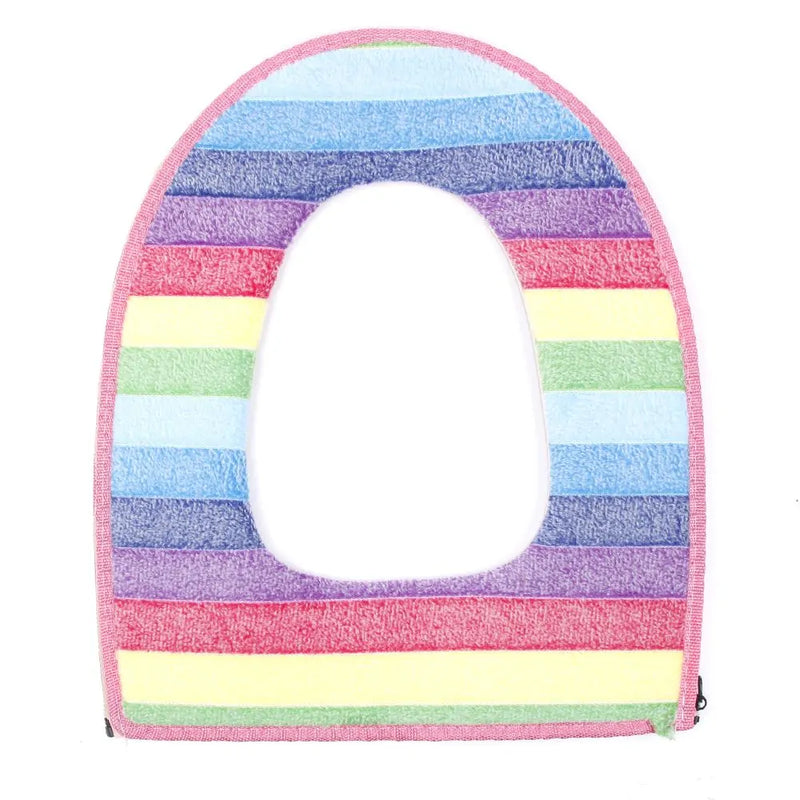 Rainbow Toilet Seat Cover