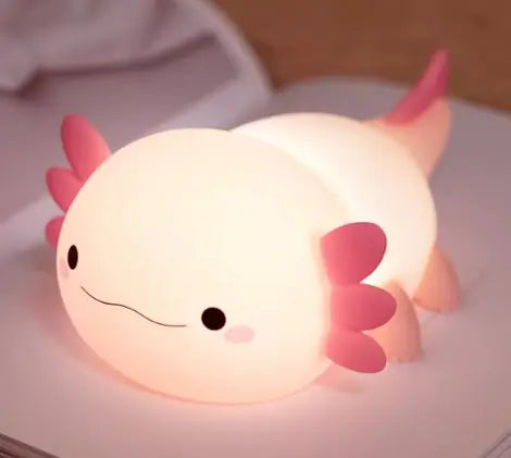 Novelty Silicone Axolotl Night Light