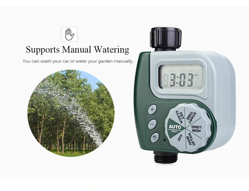 Automatic Garden Irrigation Timer