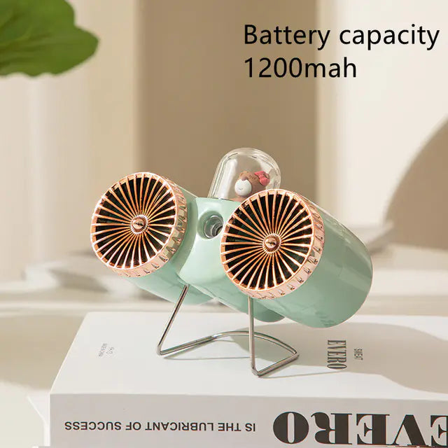 Portable Handheld USB Rechargeable Mini Cooling Fan