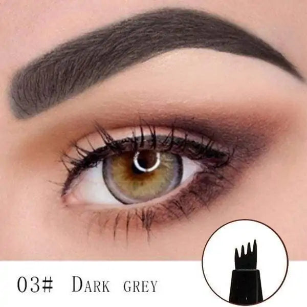 Waterproof Fork Tip Eyebrow Tattoo Pen