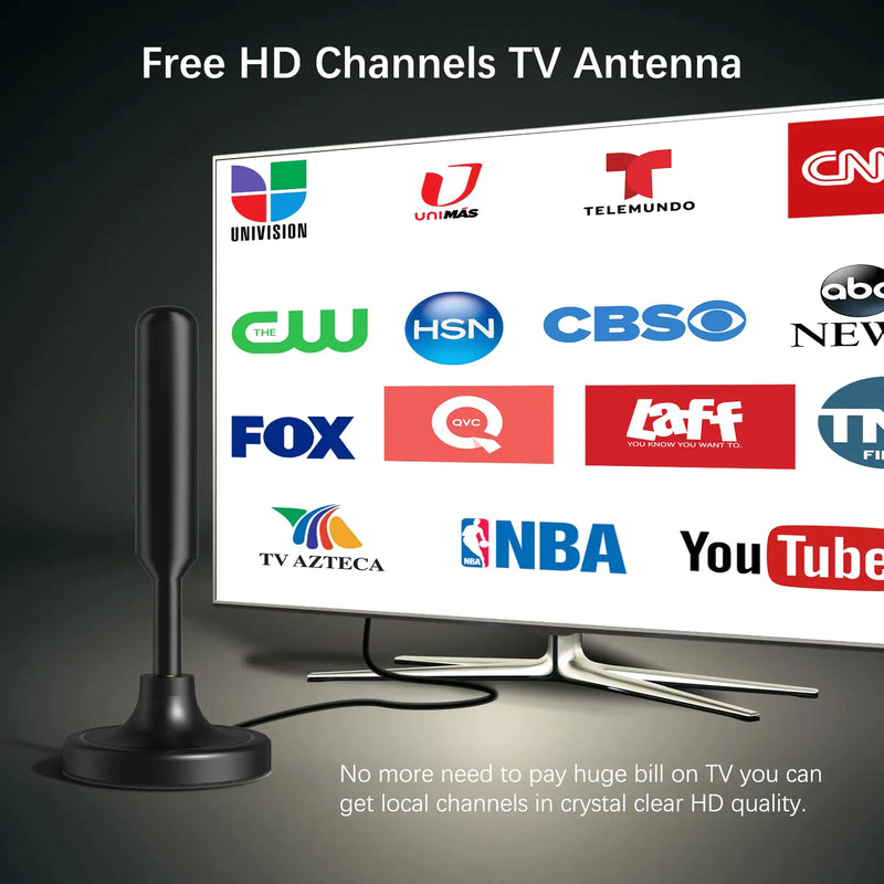 5600Miles Upgraded TV Antenna HDTV Amplified Digital 4K 1080P Long Range Indoor