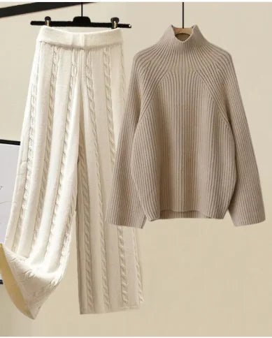 JansenStyle™ Marlene - Comfortable & soft knitted set