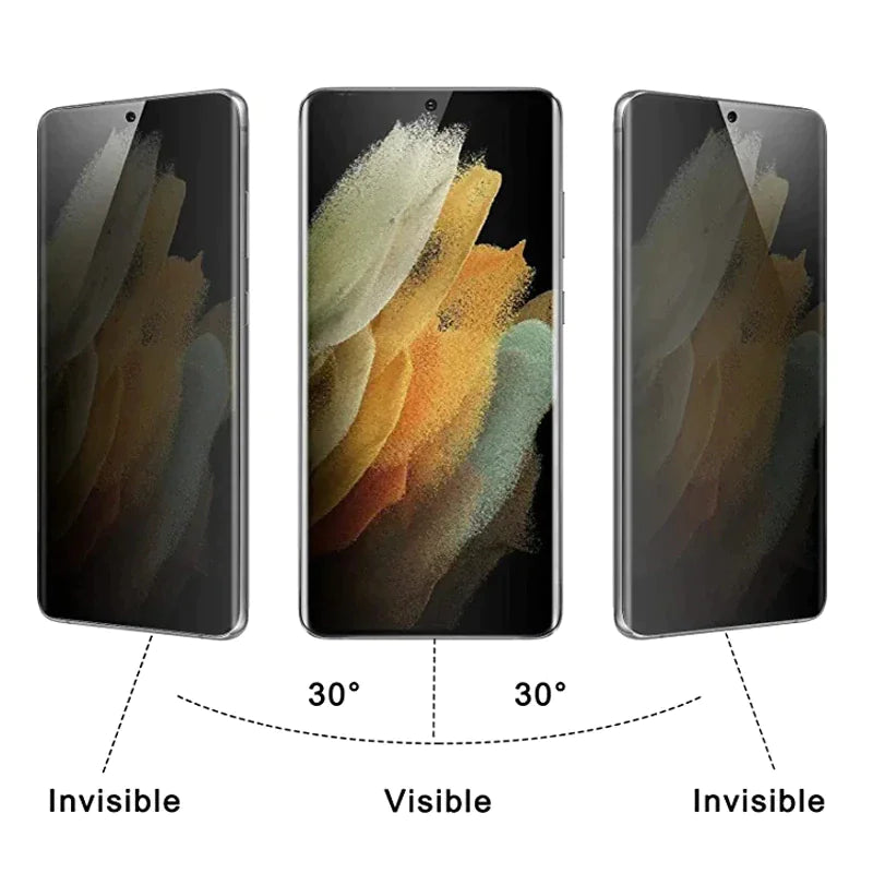 2-Pack Anti-Spy Privacy Hydrogel Screen Protector For Samsung S23 Ultra Plus S22