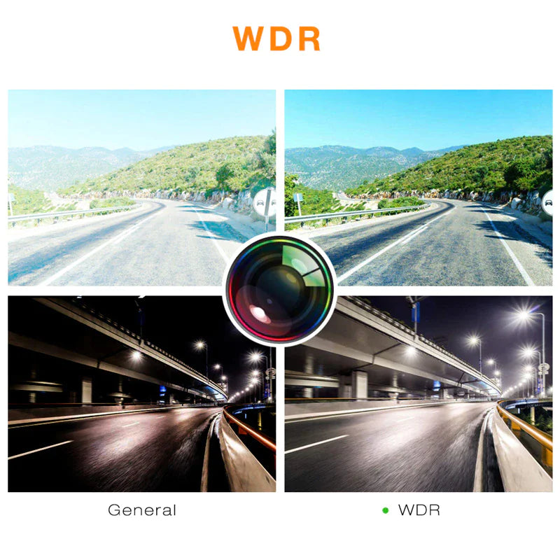 170° WiFi Dash Cam Recorder Car Camera HD 1080P Car DVR Vehicle Video G-Sensor