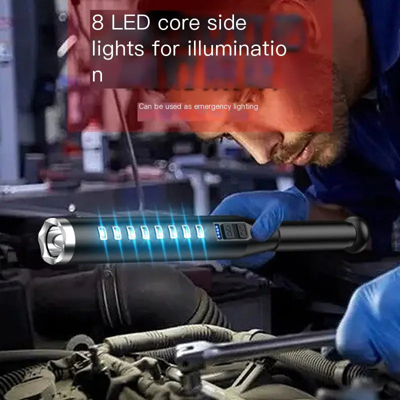 USB Rechargeable Baseball Bat Flashlight for Outdoors