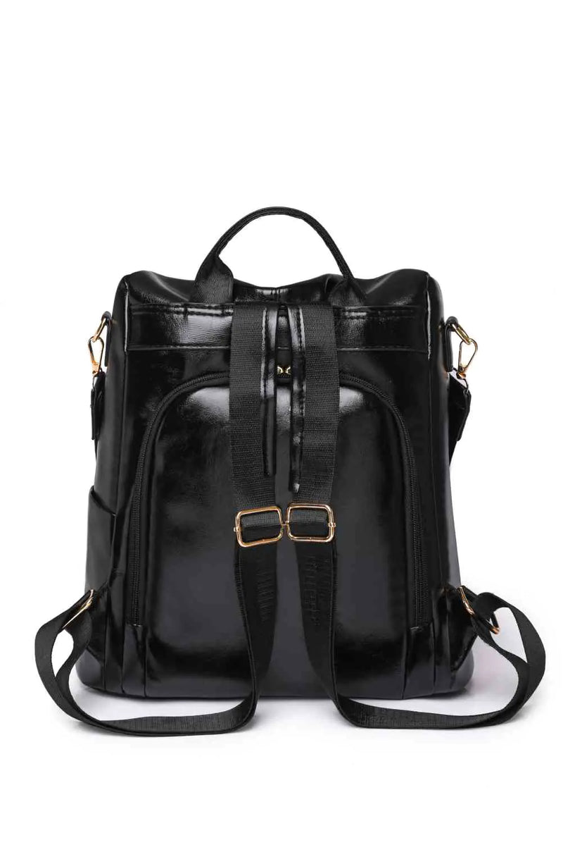 Marcy Zipper Pocket Backpack-