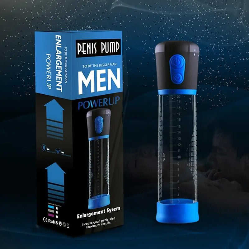 Vacuum Penis Pump For Male ED Enhancement Erectile Enlargement Penis Enlarger BG