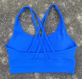 Women Cross Back Fitness Sport Bra