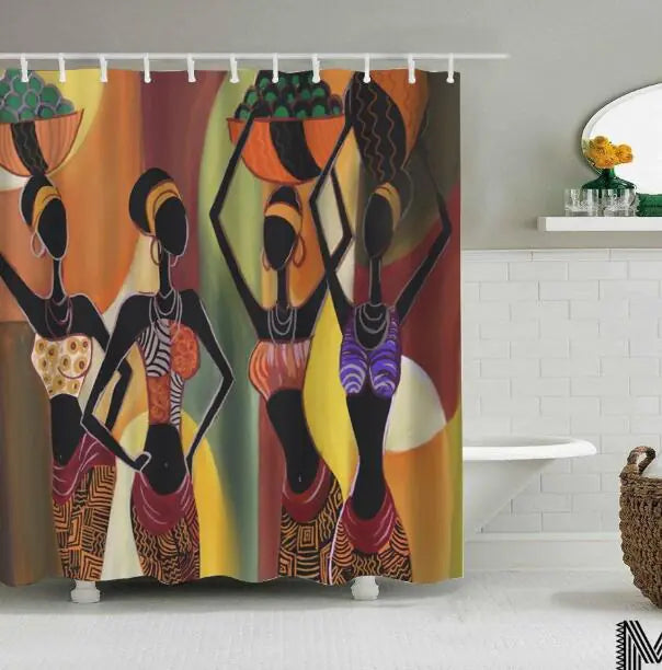 Bathroom Curtain, Drapes, and Shower Curtain
