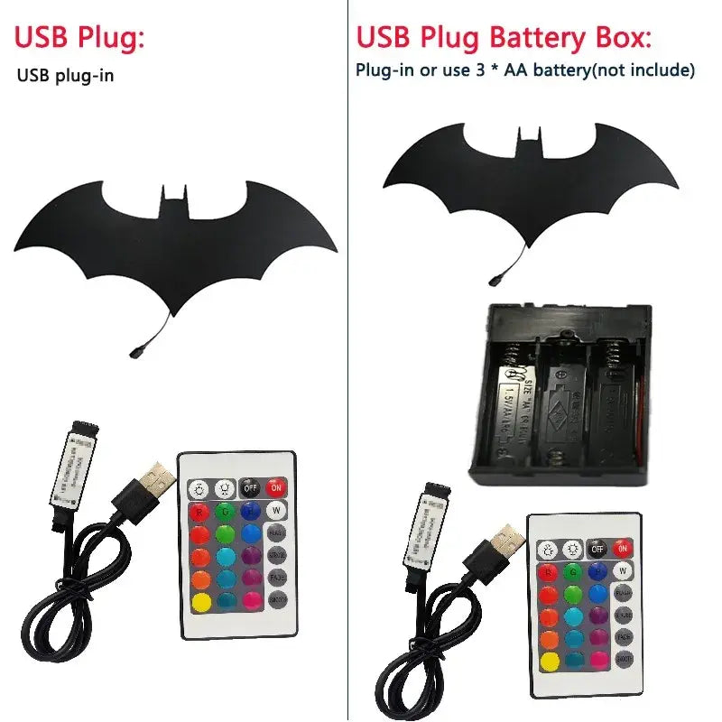 Batmans Night Light Cool Remote Control