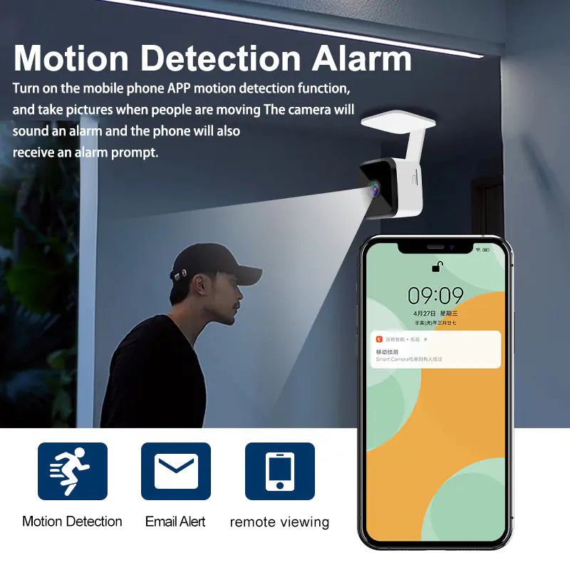 3 Million HD Tuya Home Surveillance Camera Monitor