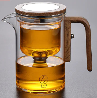 Tea and Water Separation Flowing Cup (Single Piece)