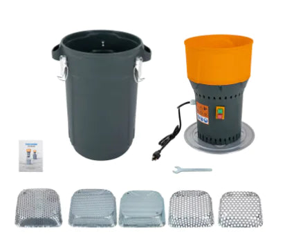 25L/50L/60L Electric Grain Mill Grinder, with 5 Sieves, Grain Grinder Mill, Electric Corn Grinder, Wheat Grinder