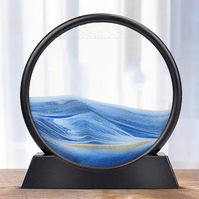 360 Degrees Rotatable Sand Painting