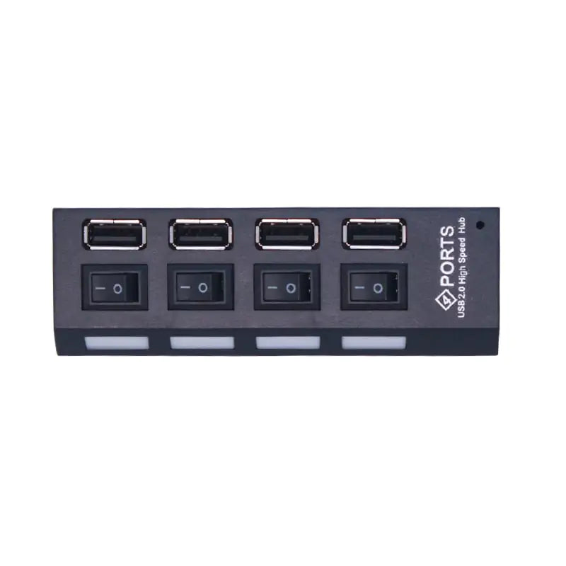 USB Hub Port Universal Driver-free High Efficiency with Switch