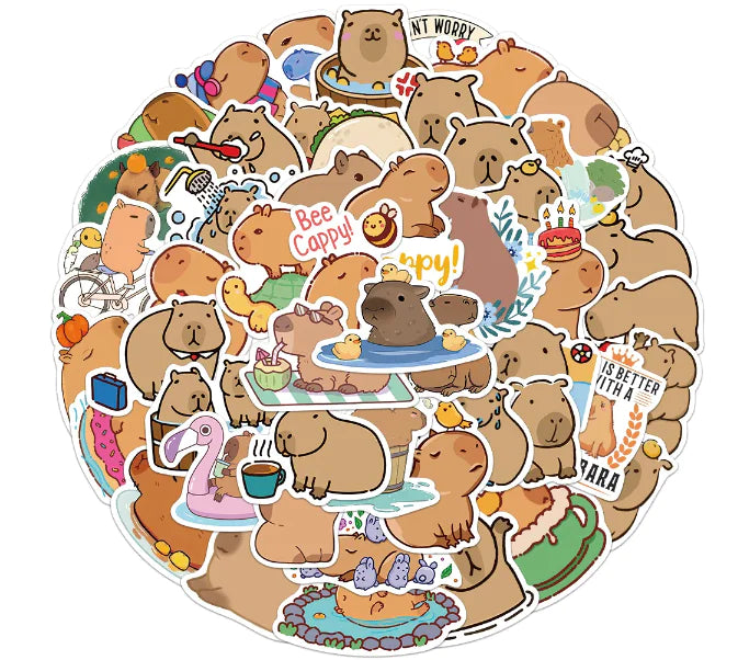 Capybara Sticker Decoration