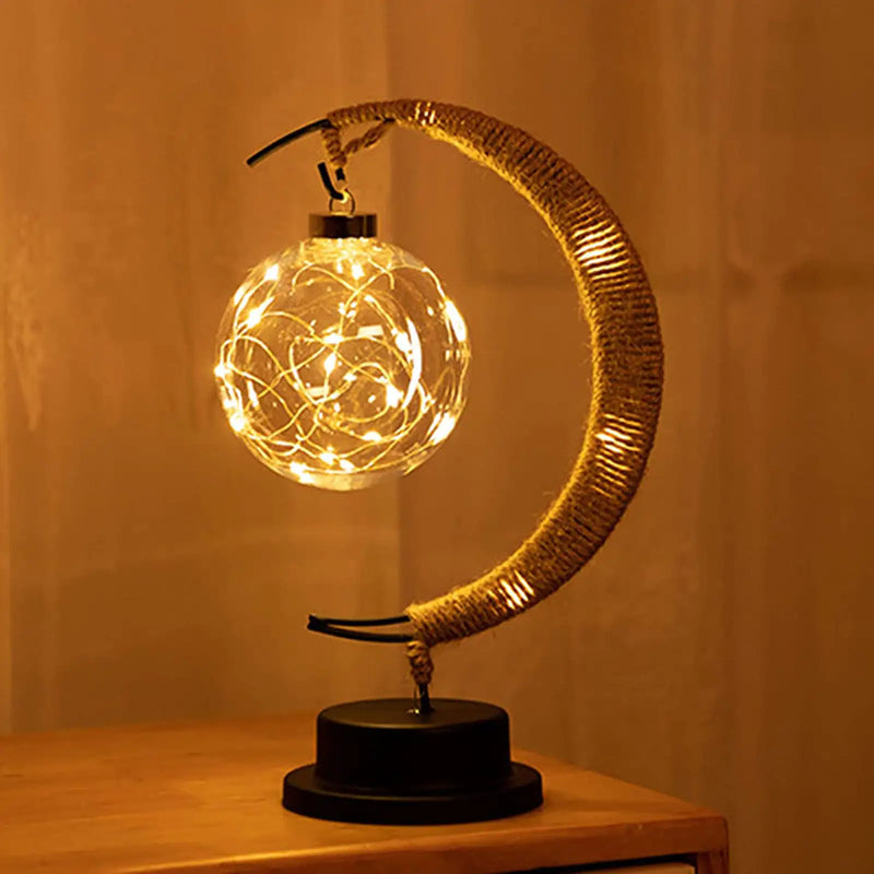 Crescent Dream Moon Cordless Lamp