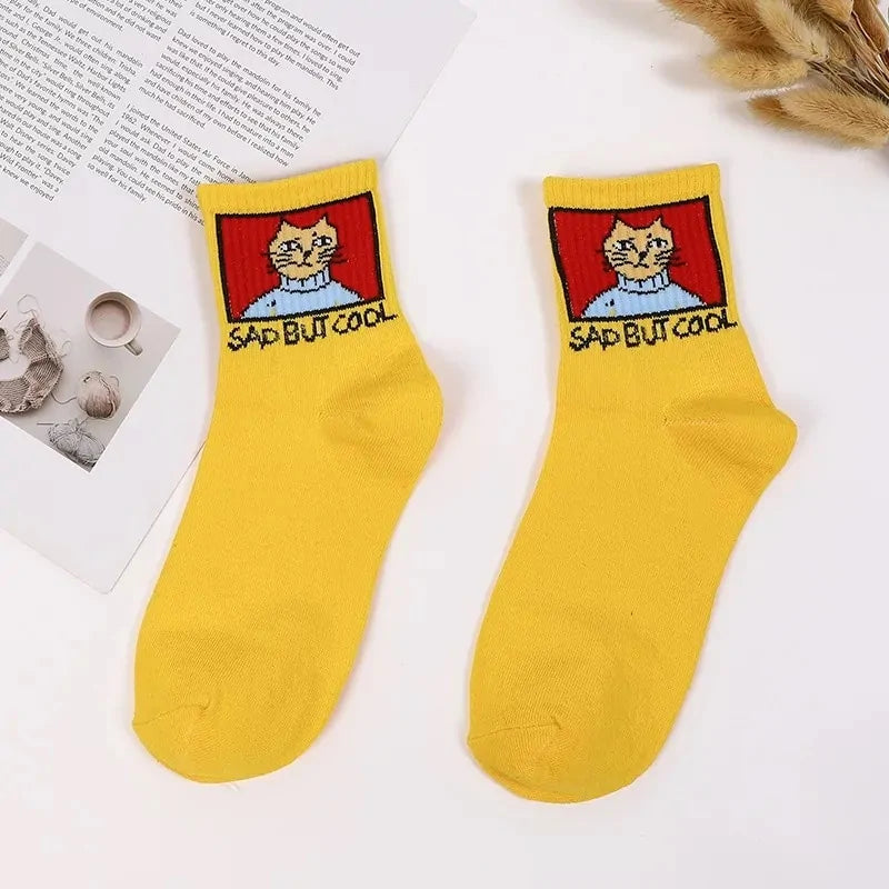 Hip Hop Long Socks for Girls