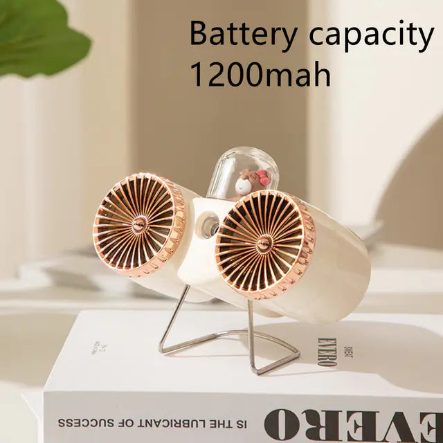 Portable Handheld USB Rechargeable Mini Cooling Fan