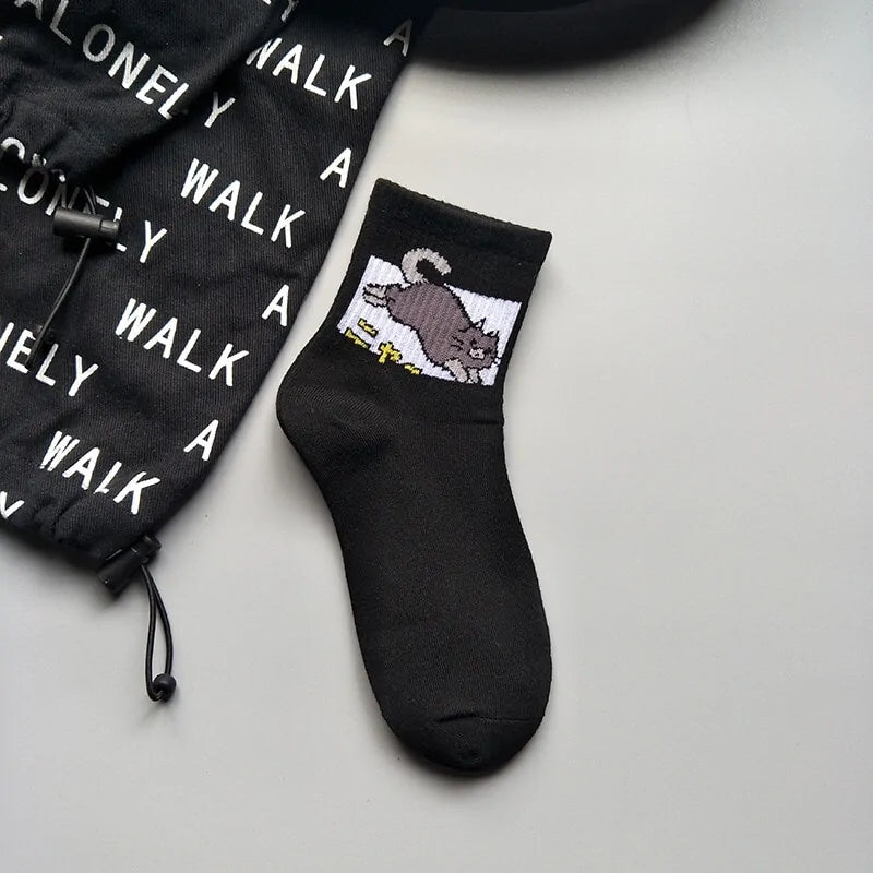 Hip Hop Long Socks for Girls