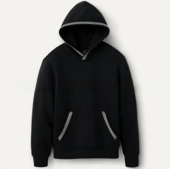 Fleece-Lined Pullover Hoodie