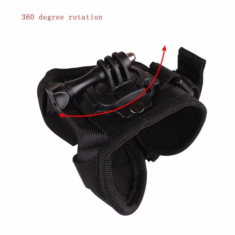 Easttowest 360 Degree Rotation Hand Strap Wrist Belt Mount for Go Pro Hero 6 5 4 3 Xiaomi Yi Sjcam Sj4000 Sj5000 Action Camera