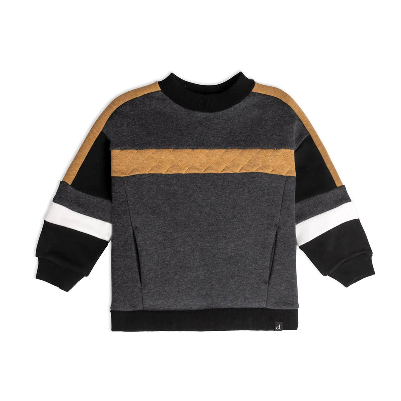 Colorblock Fleece Top