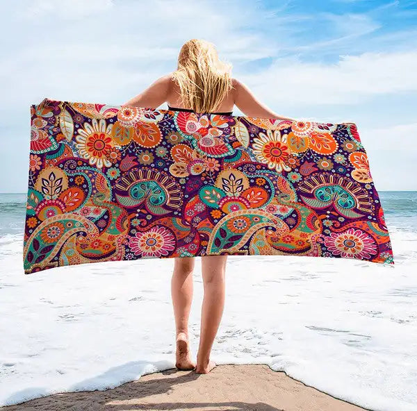 Paisley Print Flex Towel