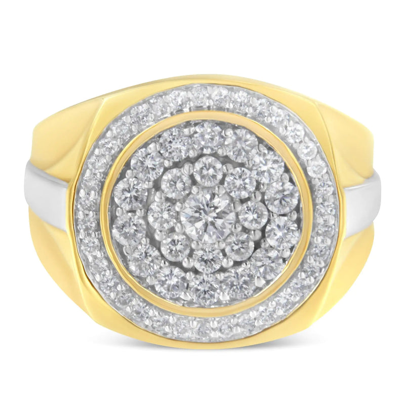 14K Yellow Gold Round-Cut Diamond Ring (1 1/2 cttw, H-I Color, SI2-I1 Clarity)