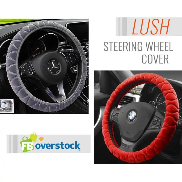 Non Slip Lush Steering Wheel Cover