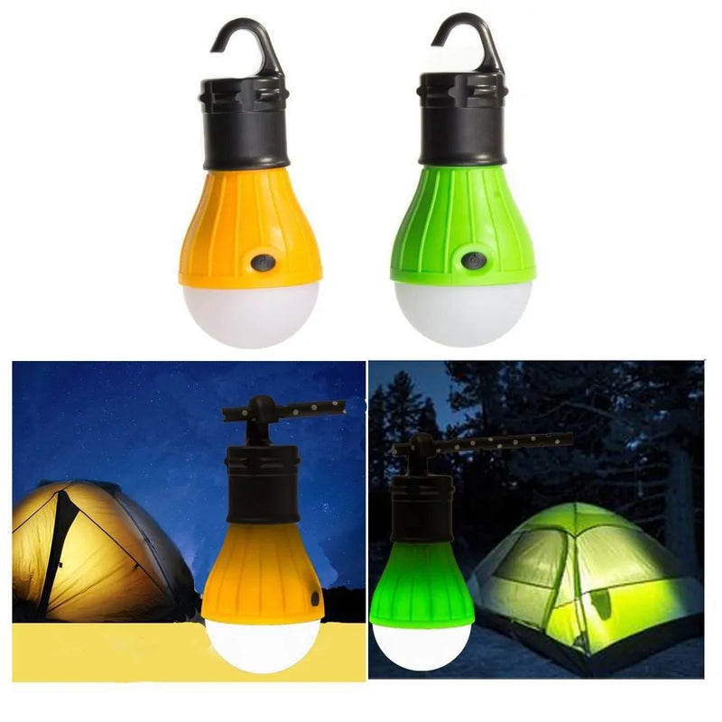 Portable Outdoor Hanging 3LED Camping Lantern