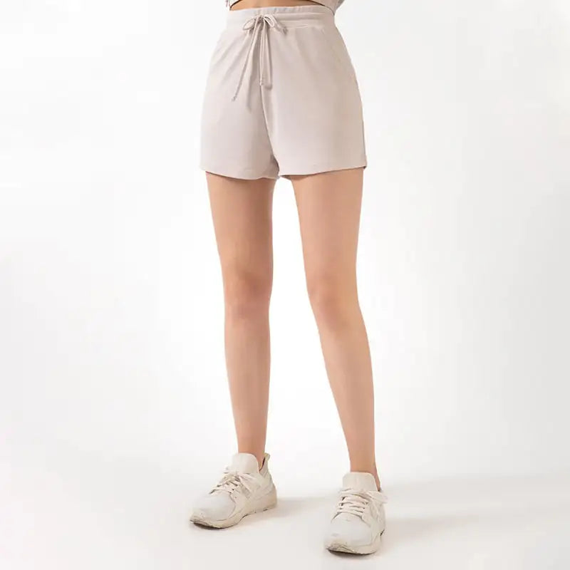 Lace Wide Loose Yoga Shorts for Women&