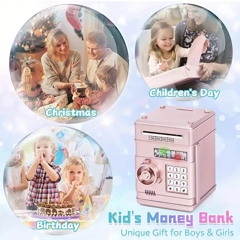 Electronic Coin Money Bank ATM for Kids&