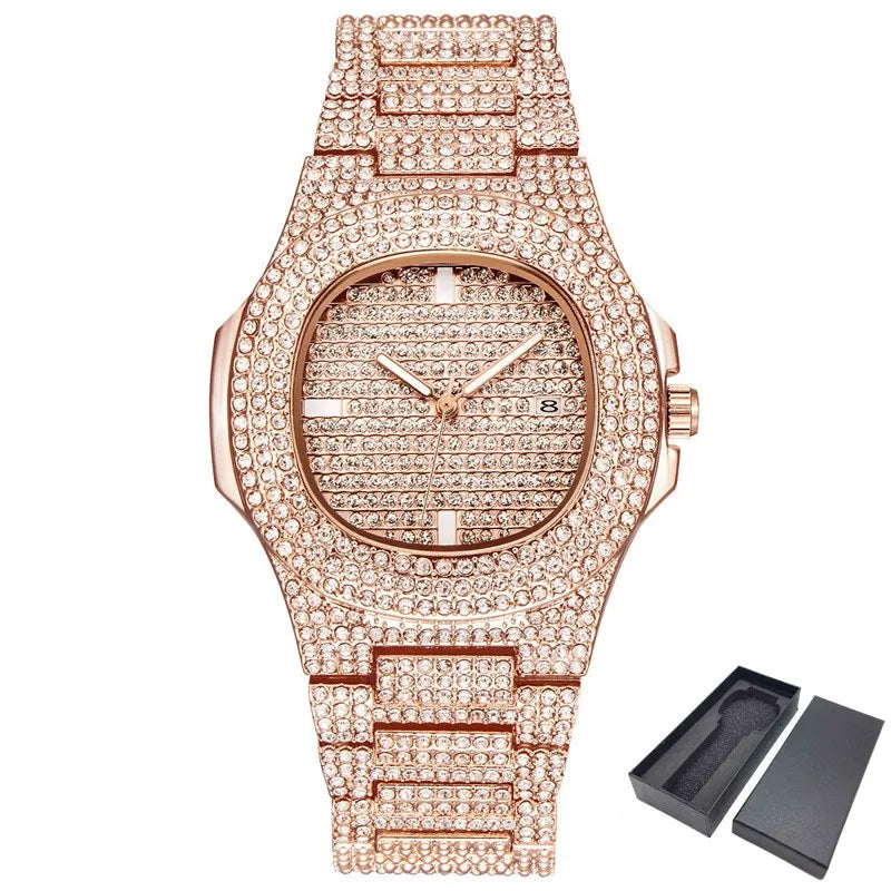 ICE-Out Bling Diamond Luxury Watch