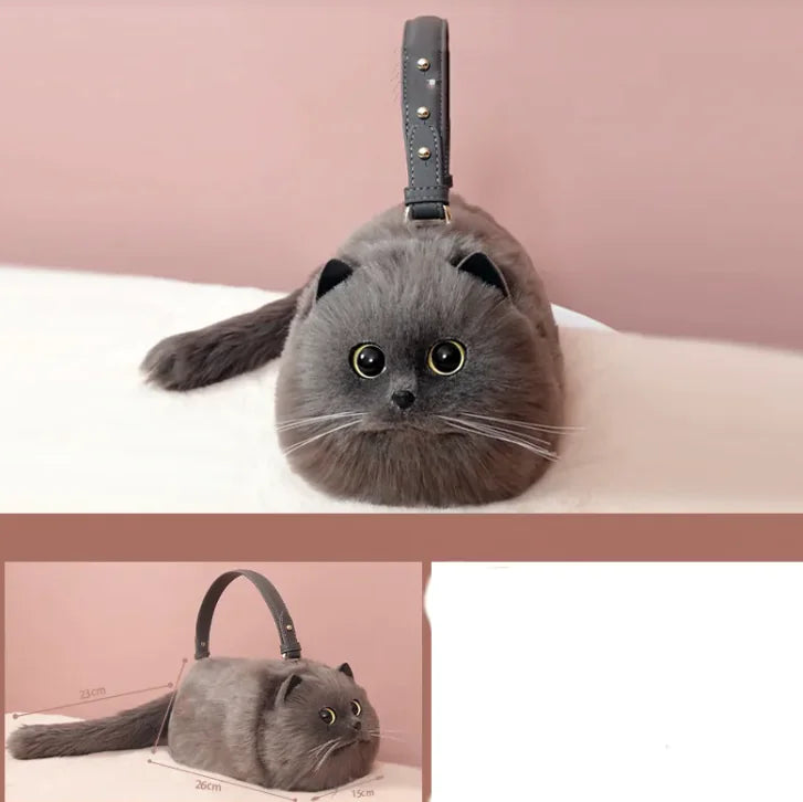 Feline Charm Handbag