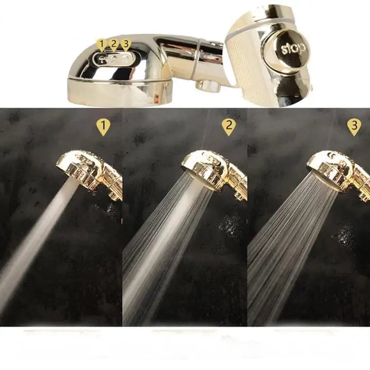 3 in 1 High Pressure Showerhead