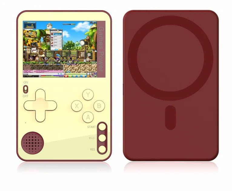 Ultra Thin Portable Video Game Console with 500 Games