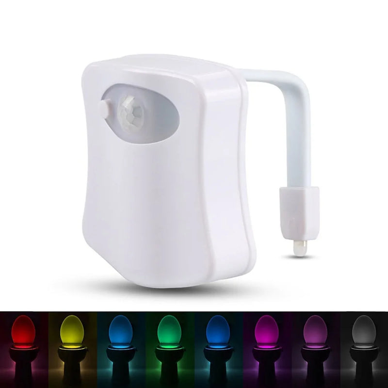 Motion Sensor Toilet Seat Night Light