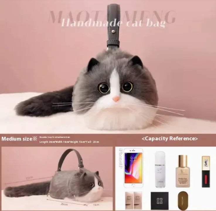 Feline Charm Handbag