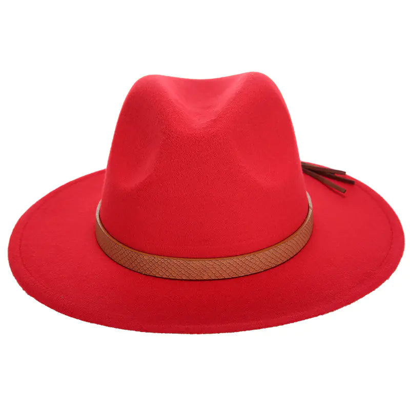 Fashionable Wool Fedora Hat for Women