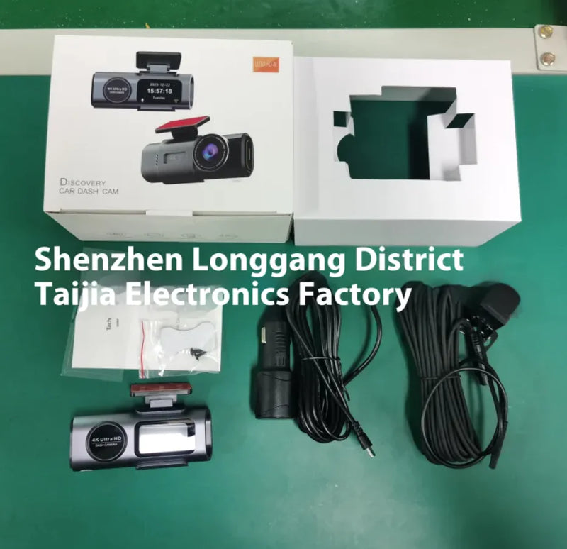 4K WiFi Night Vision Car Security Camera