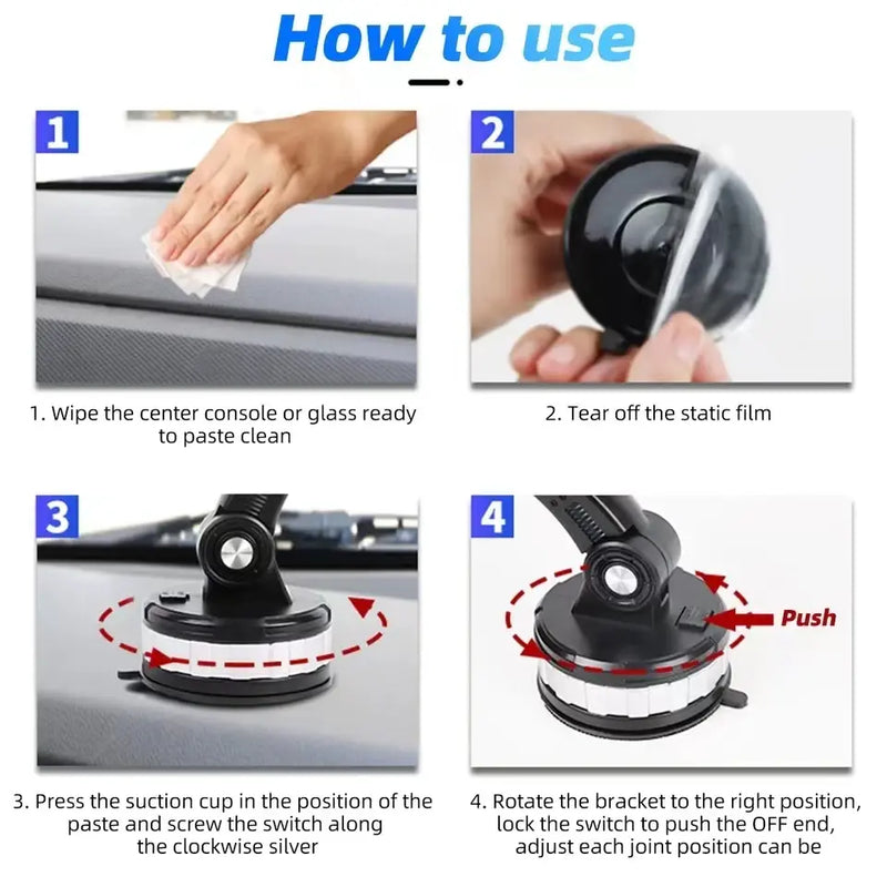 Rotating Car Mobile Phone Holder