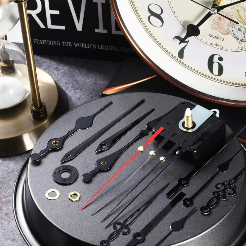 DIY Clock Movement Quartz Mechanism Wall Replacement Repair Tool Parts Hands Kit